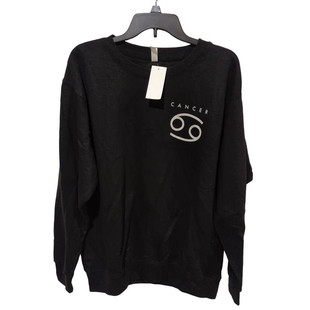 Zuni Cancer Astrology Sweatshirt, NWT, L